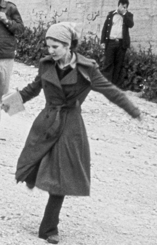 Author Barbara Lou Taam in Lebanon